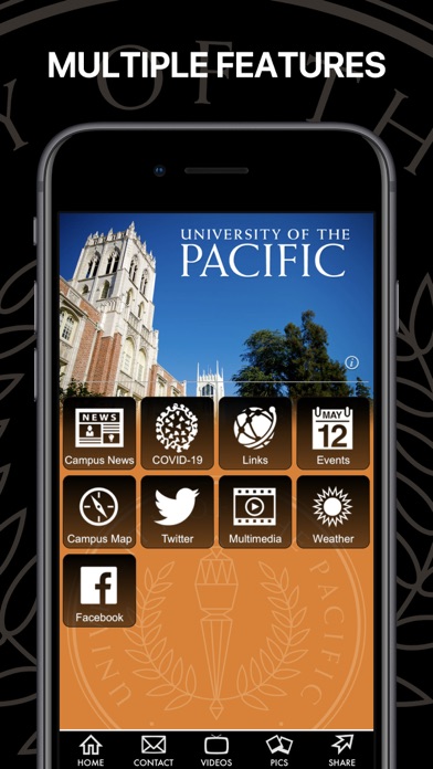 University of the Pacific. screenshot 2