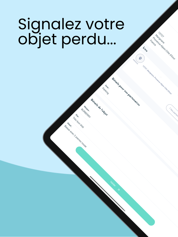 Troov - Objet Perdu  Retrouvé