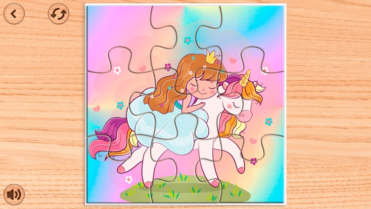 Unicorn Puzzles Game for Girls screenshot-4