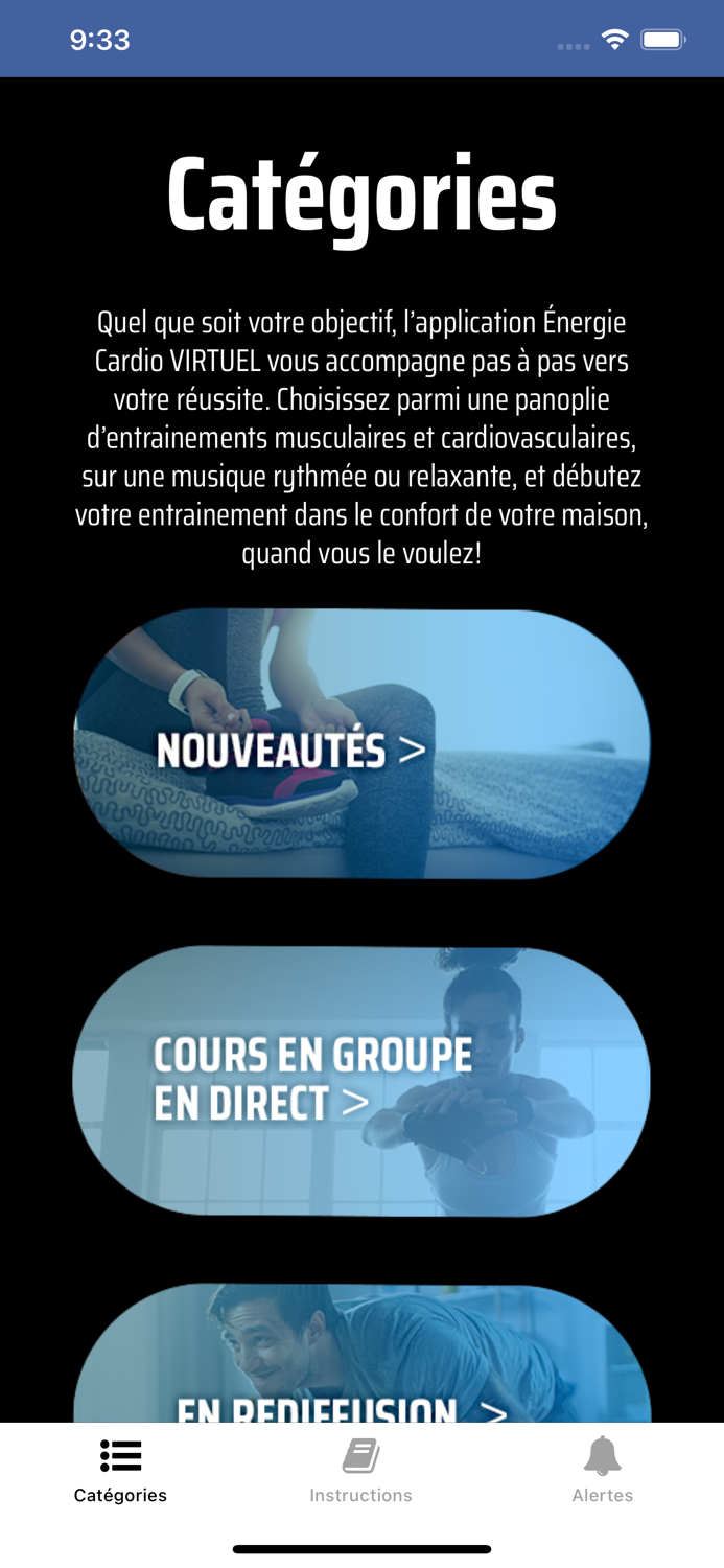Énergie Cardio virtuel