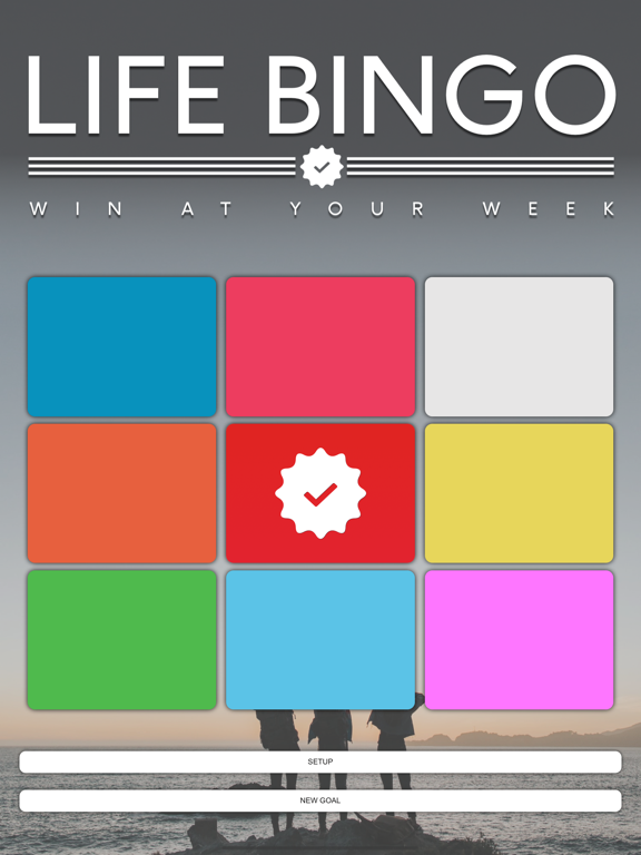 Life Bingo Complete Your Goals