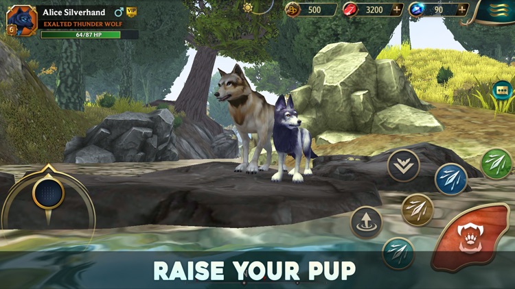 Wolf Tales - Online RPG Sim screenshot-0