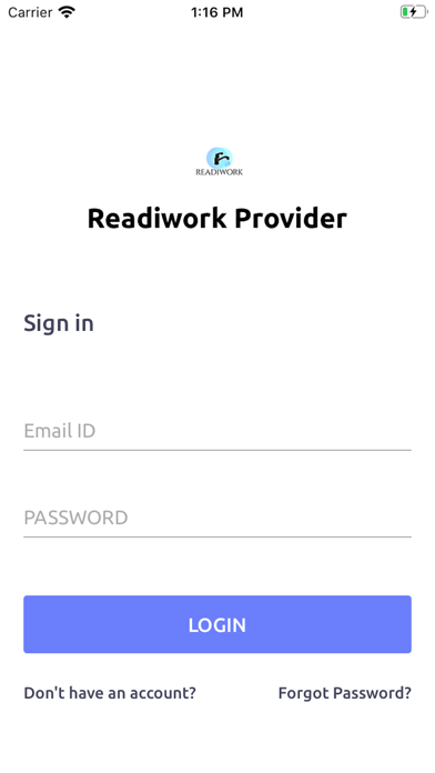 Readiwork Provider screenshot 2