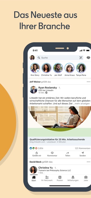 Linkedin Business Netzwerk Im App Store