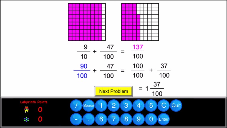 4th Grade Math - Math Galaxy screenshot-6