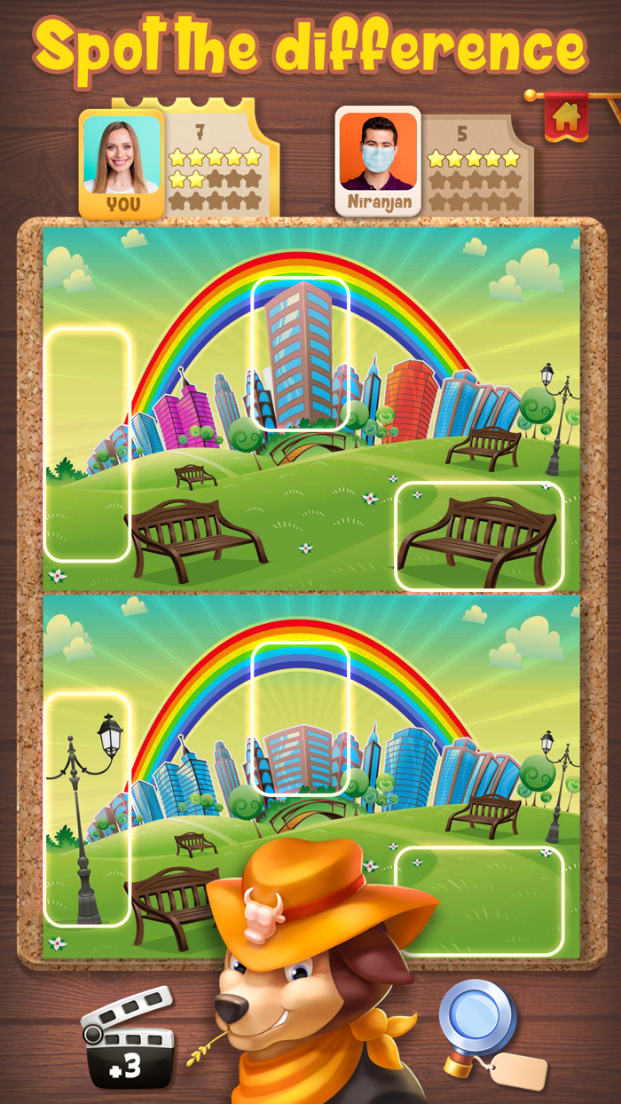 Detective Dog 5 Differences