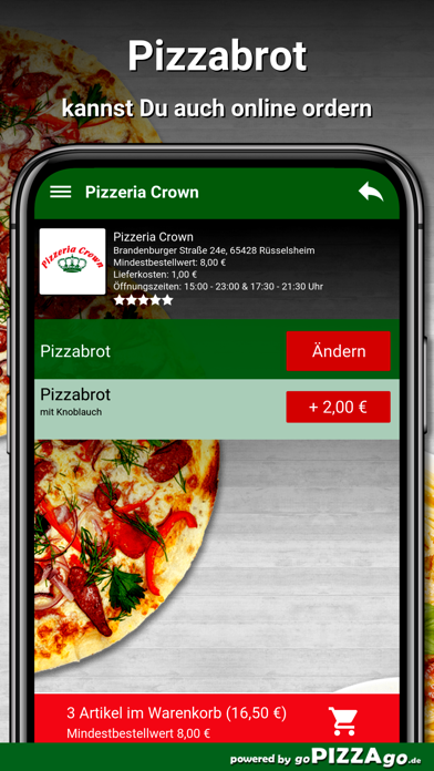 Pizzeria Crown Rüsselsheim screenshot 6