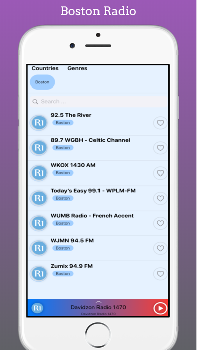 How to cancel & delete Boston Radios - Top Stations Music Player FM / AM from iphone & ipad 1