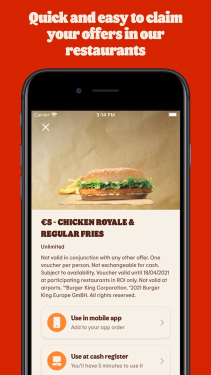BURGER KING® App screenshot-3
