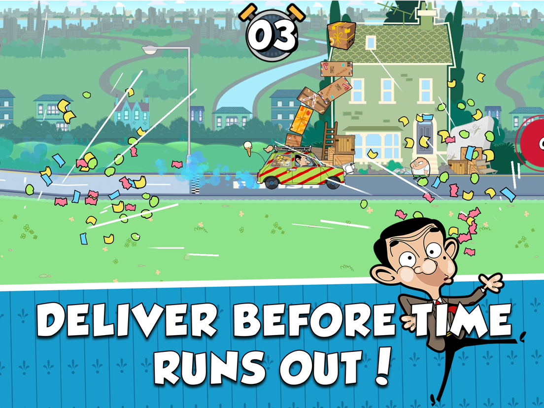 Mr Bean Special Delivery App voor iPhone, iPad en iPod touch