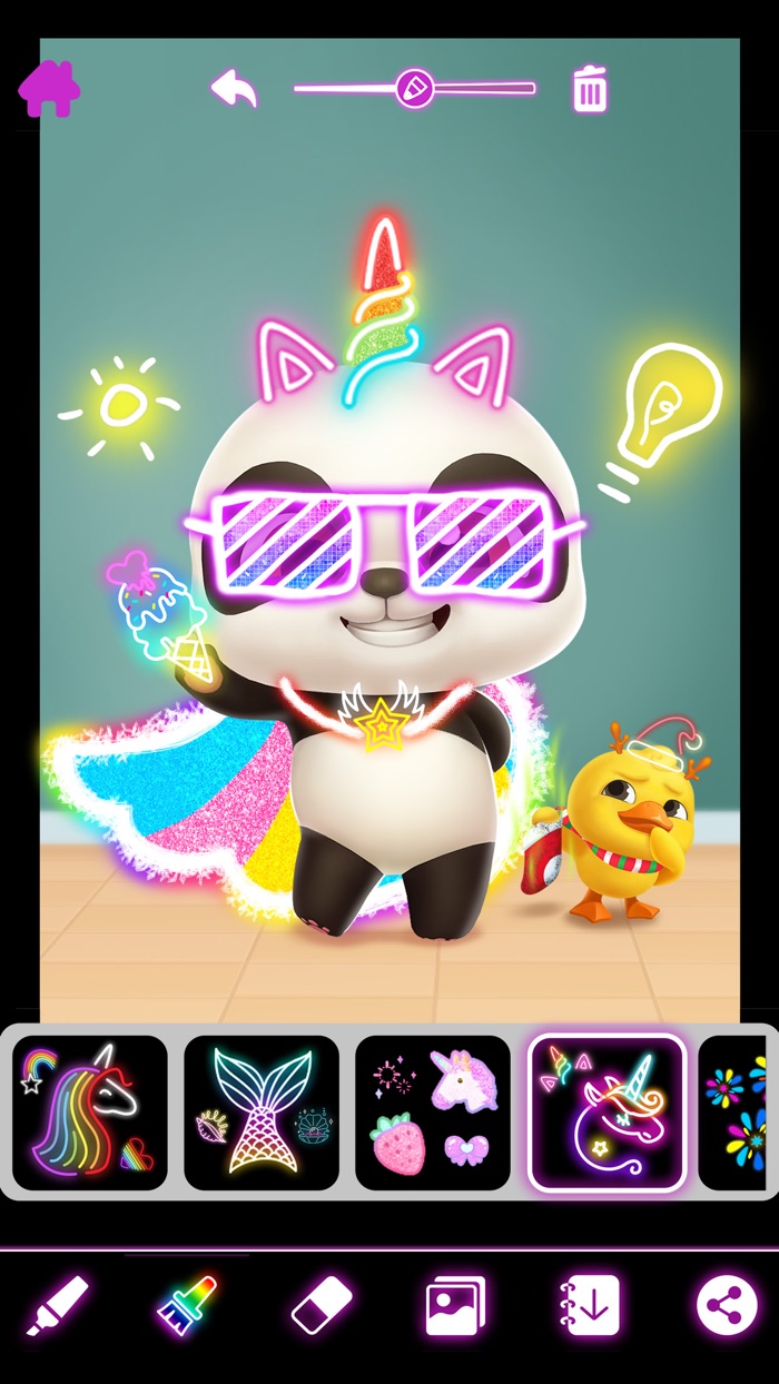 Sparkling Colors  Doodles