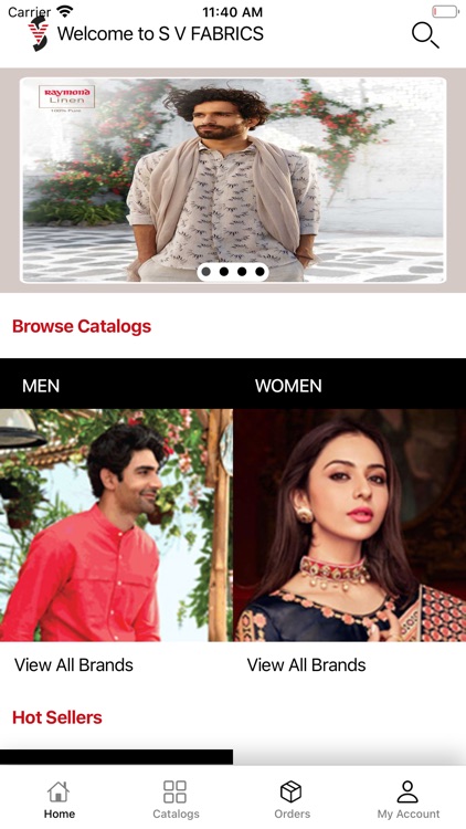 S V FABRICS screenshot-3