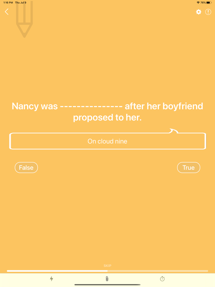 Idioms and Expressions App