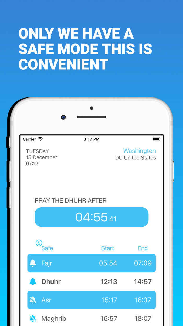 Prayer Times and Qibla compass