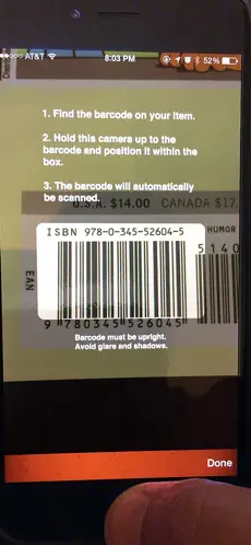 Screenshot 2 Video Games Database Scanner iphone