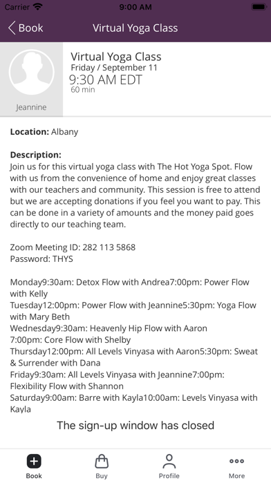 The Hot Yoga Spot screenshot 3