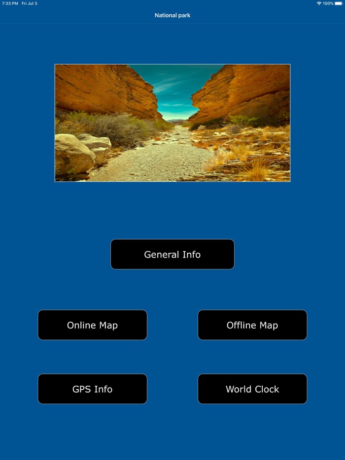 Big Bend National Park Map