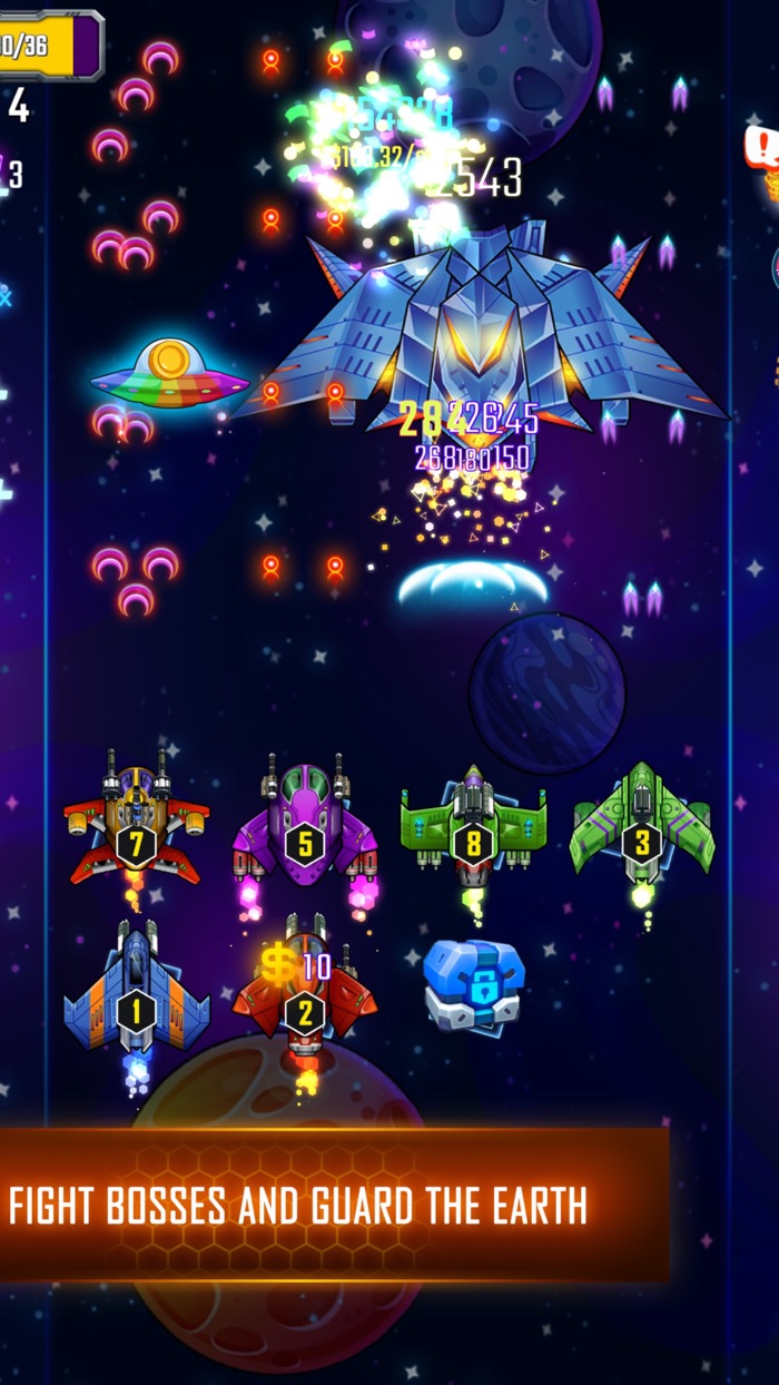 Space Defenders Merge  Idle