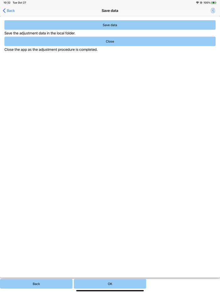 ALLUX2 Adjustment app