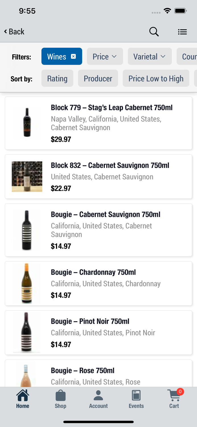 Grand Wine and Spirits