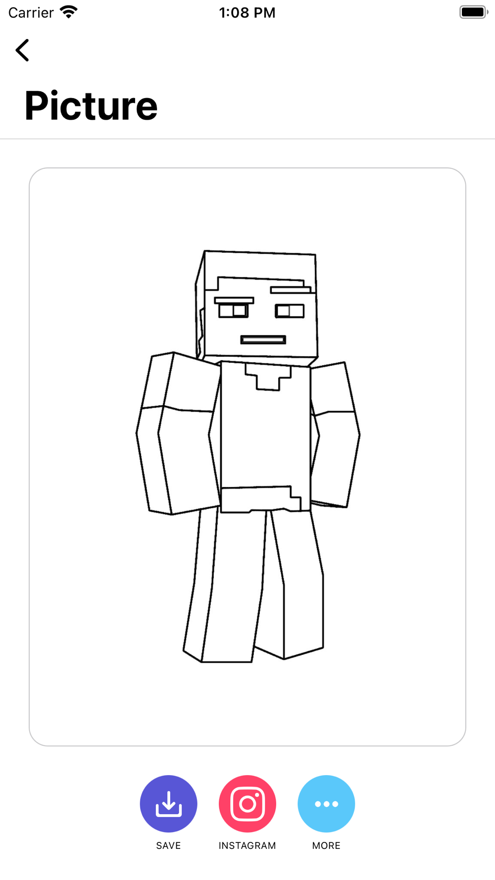 MineColor - MineCraft Coloring Free Download App for iPhone ...