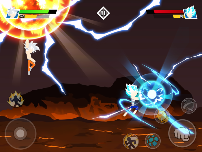 Stickman Warriors Shadow