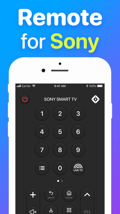 Sony TV Remote - Smart Control