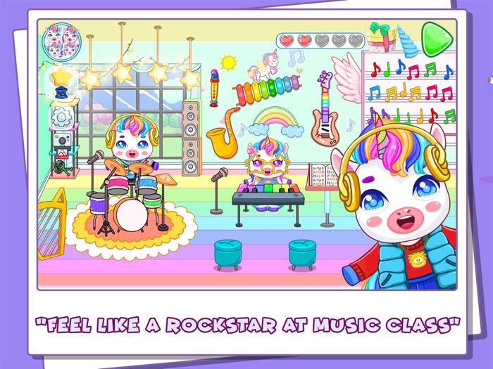 Mini Town Unicorn School