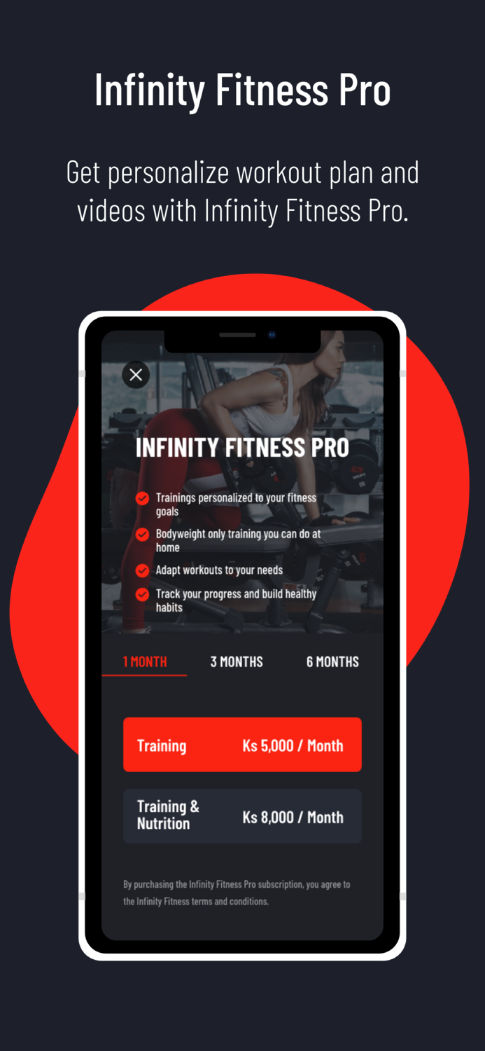Infinity Fit Mobile App
