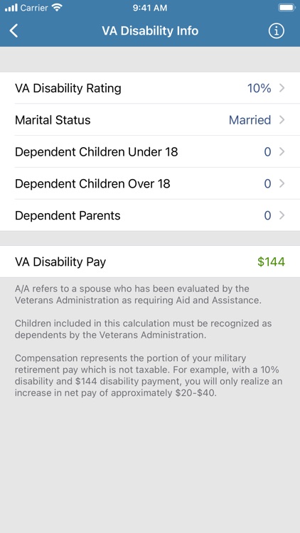 Military Retirement screenshot-3