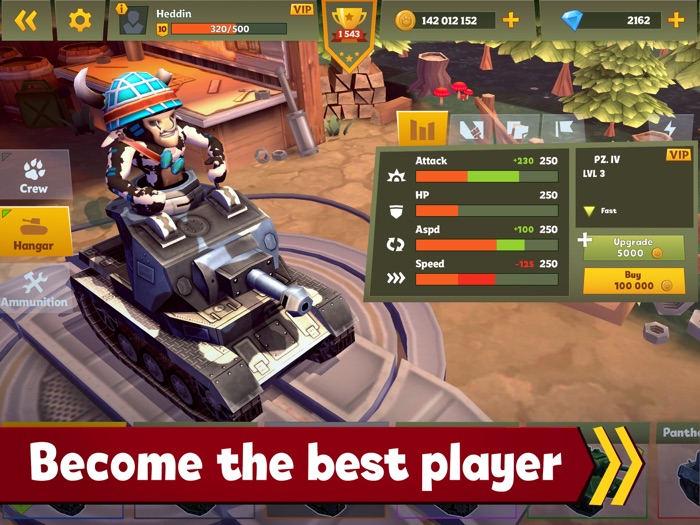 Zoo War Brawl tanks arena 3v3