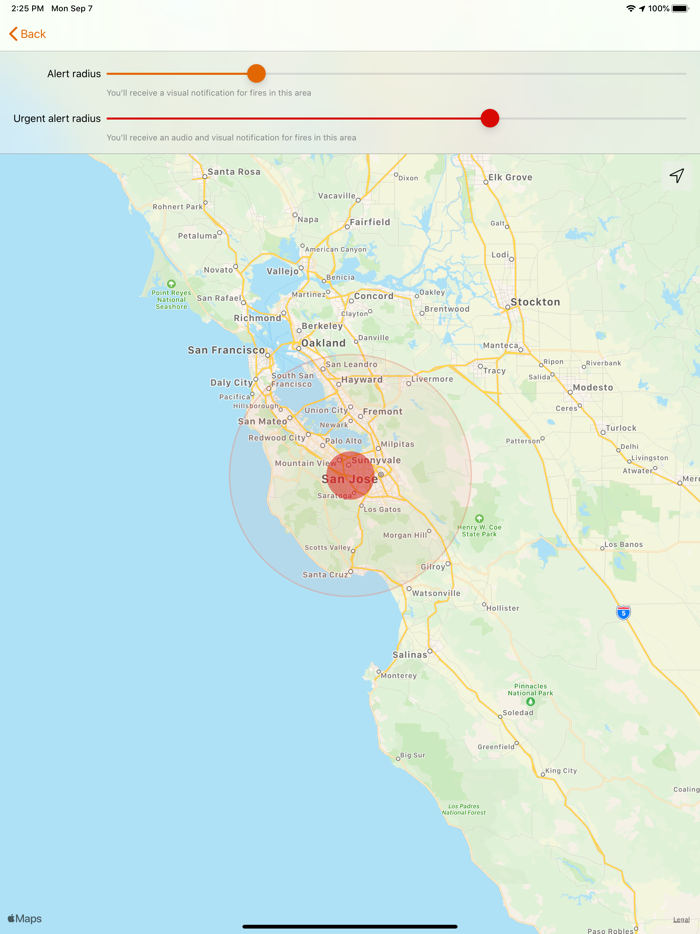 Firespot Wildfire scanner