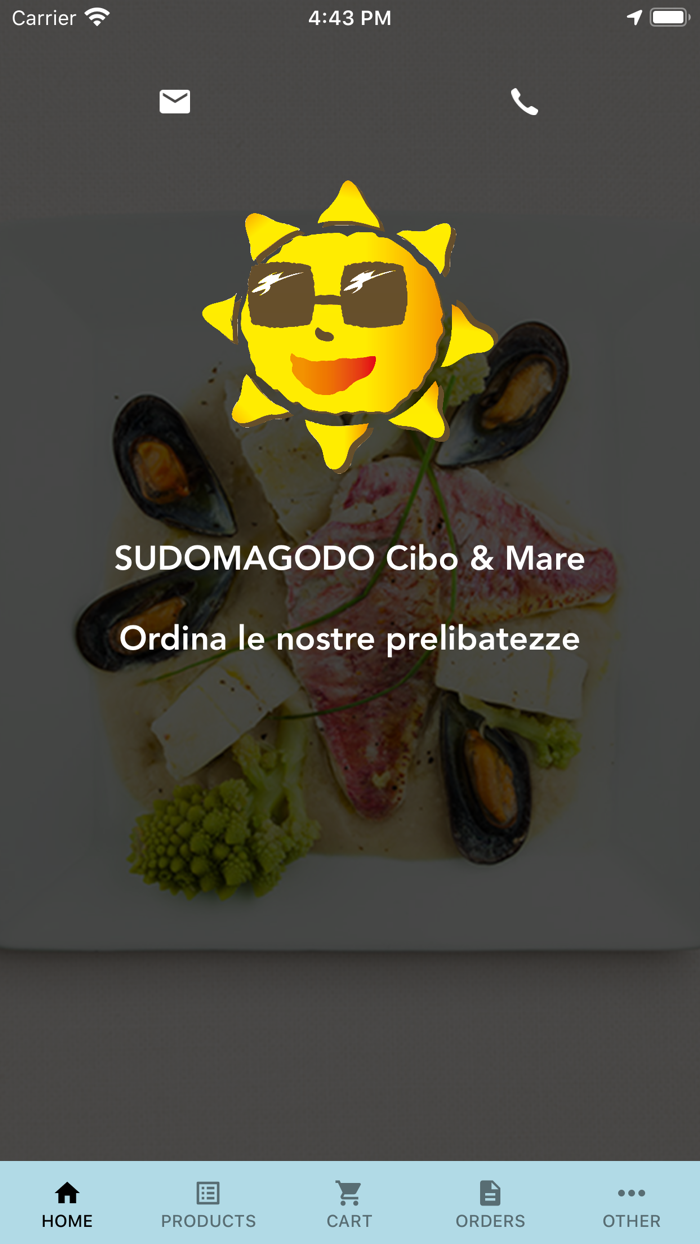 SUDOMAGODO Cibo  Mare