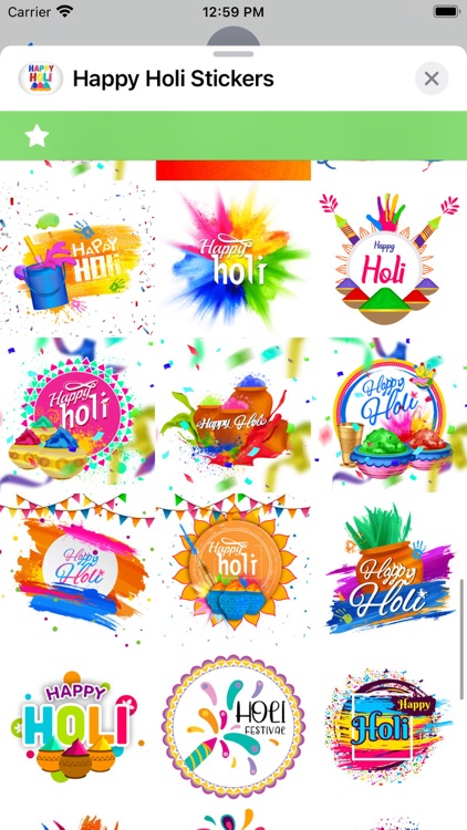 Happy Holi Stickers ! screenshot-5
