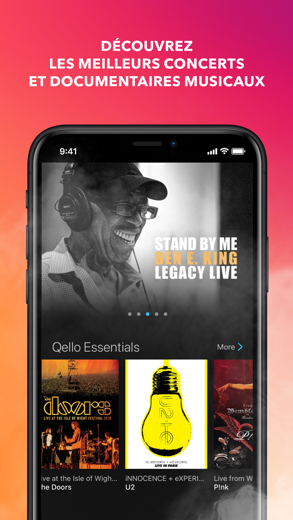 Qello Concerts et Musique capture d'écran 1