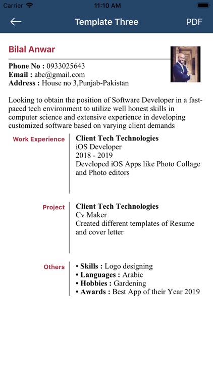 Resume Builder & Cover Letters screenshot-5