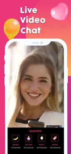 Captura 4 VideoChat live video chat&call iphone