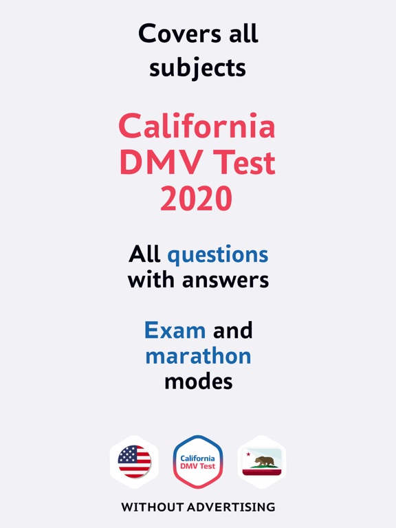 DMV California test prep 2020