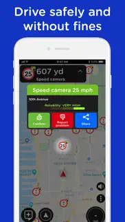 radarbot pro speedcam detector iphone screenshot 4
