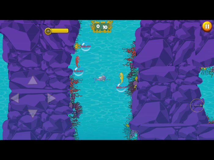 Times tables inside the sea