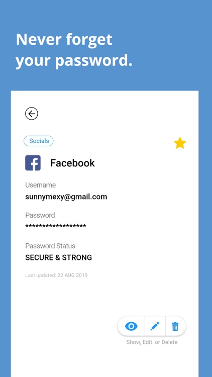 mPass: Secure Password Manager