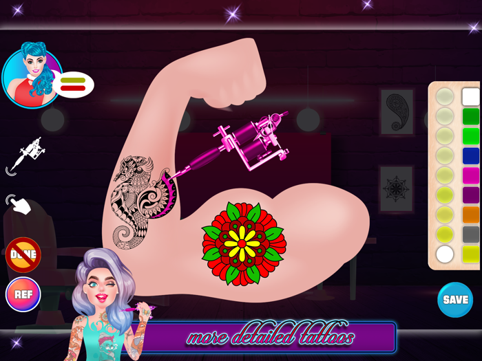 Draw Tattoo Design Photo