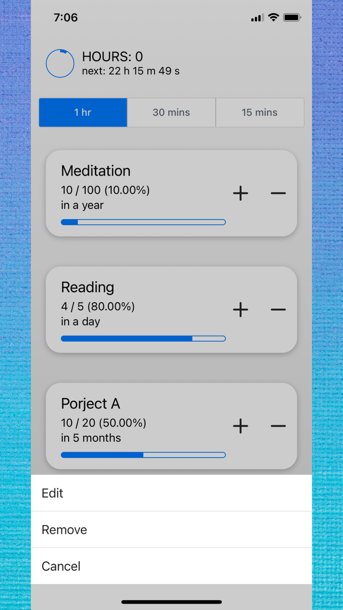 Simple Tasks Focus  Progress