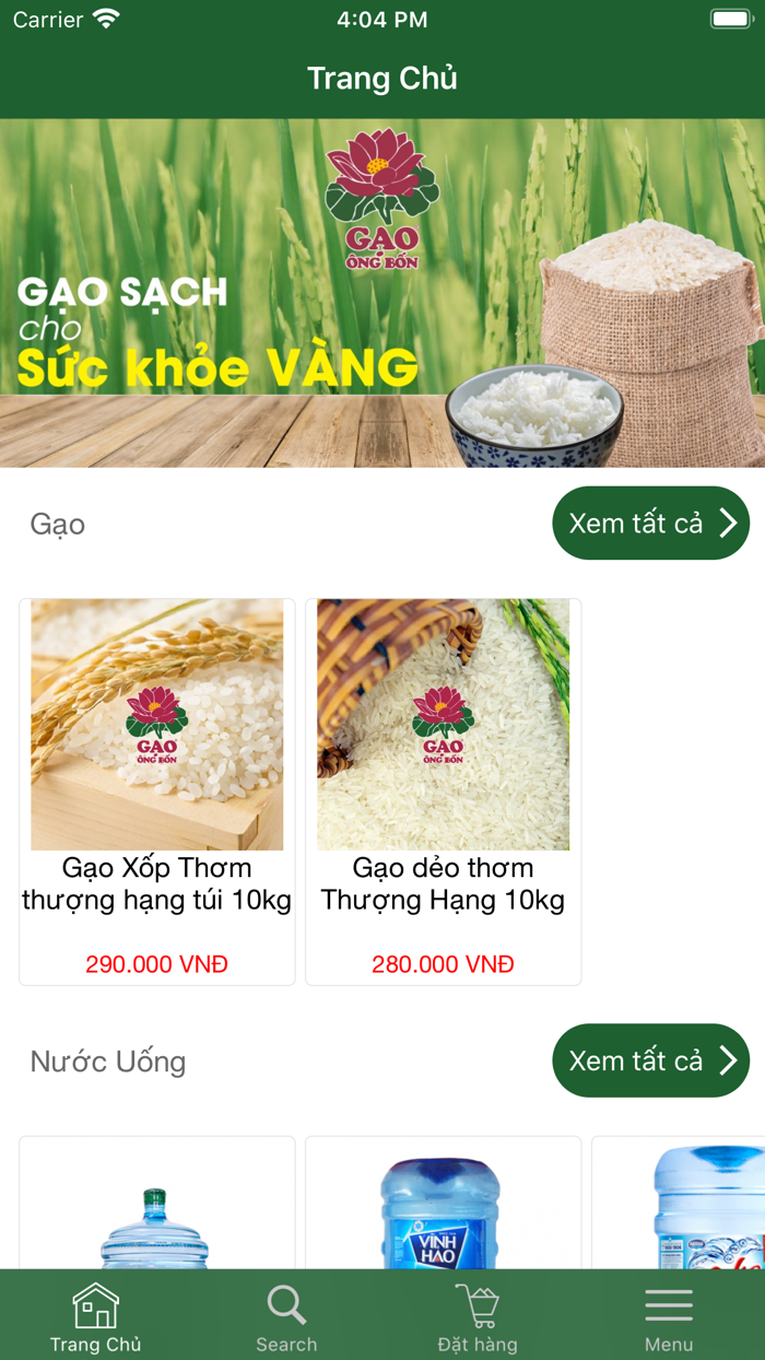 GaoOngBon - Gạo Ông Bốn