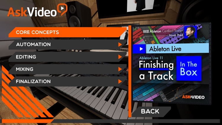 Finishing a Track In the Box