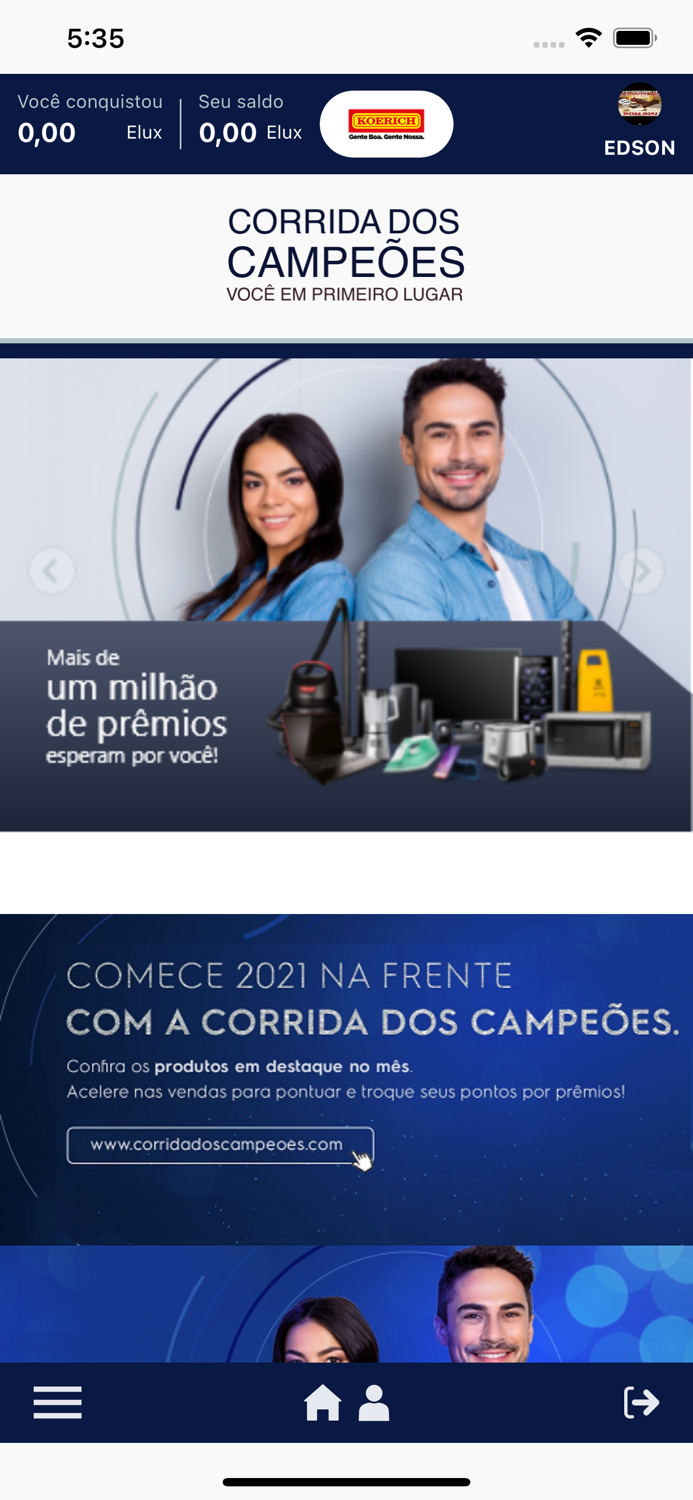 Corrida Campeões Electrolux