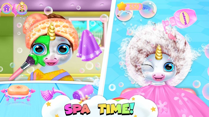 Unicorn Mommy Care Game