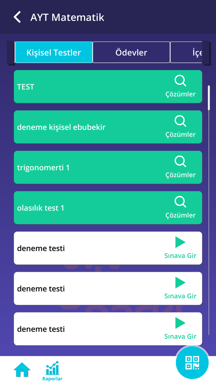 Eğitim Parkı Öğrenci