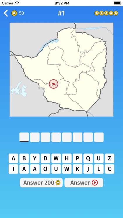 Zimbabwe: Provinces Quiz Game