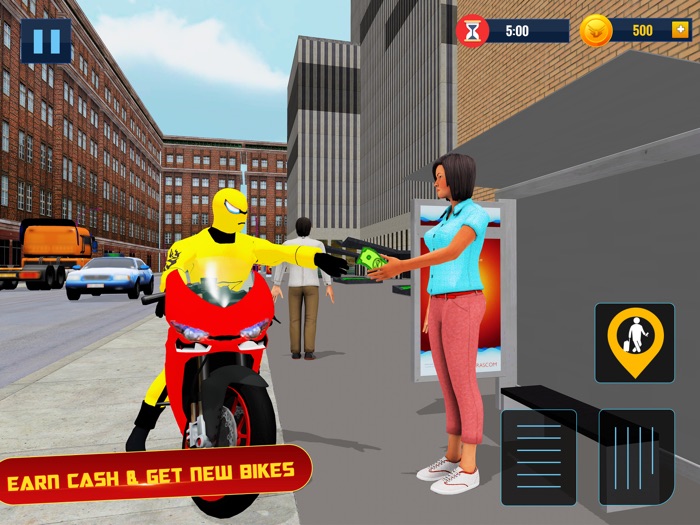 Superhero Bike Driving Games